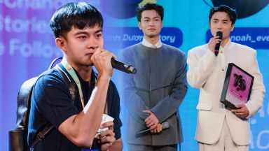 Lê Tuấn Khang mặc đồng phục học sinh đi thảm đỏ, Ninh Dương Story 'phá đảo' MXH được fan vây kín