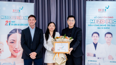 DRH Clinic chuyển giao Mezo Pro - siêu phẩm trẻ hóa xóa nhăn hàng đầu thế giới