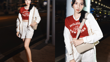 Hoa hậu Thùy Tiên ghi dấu ấn tại show diễn của Tommy Hilfiger trong khuôn khổ tuần lễ thời trang New York