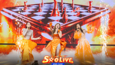 Sân khấu Sao Live Đỉnh Chóp hóa mini concert ba chị đẹp: Minh Hằng múa mưa, Bùi Lan Hương & Dương Hoàng Yến khoe vocal