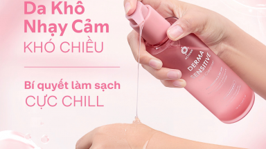 Trải nghiệm 30 ngày tạm biệt làn da nhạy cảm khó chiều cùng với gel rửa mặt Actidem Derma Sensitive