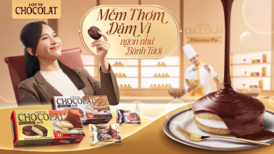 Gấp Đôi Hứng Khởi Cùng LOTTE CHOCOLAT: Thưởng Bánh Thượng Hạng - Trúng Quà Giá Trị