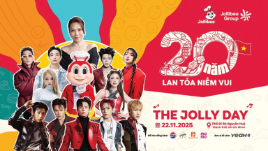Mỹ Tâm, RHYDER sẽ tham gia lễ hội âm nhạc The Jolly Day do Jollibee tổ chức