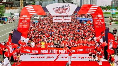 6000 Chân Chạy Bùng Nổ Cảm Xúc Trên Đường Chạy Ngát Hương 72H Tại Liên Minh Bước Chạy Gia Đình