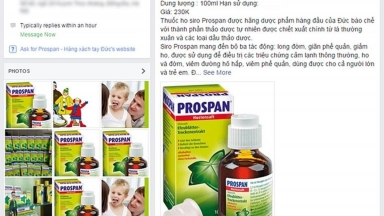 Thuốc trị ho xách tay trôi nổi: Những rủi ro sức khỏe mẹ cần cảnh giác