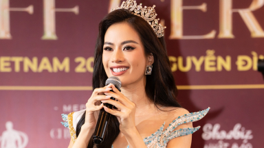 Nguyễn Đình Như Vân chính thức nhận vương miện chuẩn bị dự thi Miss Global 2024, đặt mục tiêu chiến thắng