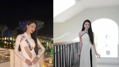 Á hậu Bùi Khánh Linh chính thức nhận sash đại diện cho Việt Nam tại Miss Intercontinental 2024