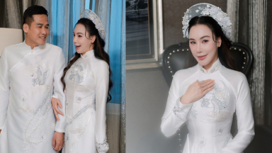 Hồ Quỳnh Hương chính thức lên xe hoa với chồng doanh nhân hơn 2 tuổi ở tuổi U50