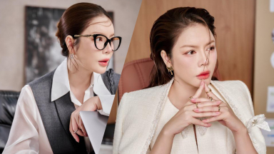 Thời trang 'đậm mùi tiền' của phú bà Lý Nhã Kỳ khi làm 'nhân viên công sở'