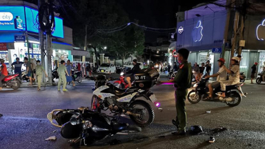 Hiện trường kinh hoàng vụ nữ tài xế tông loạt xe máy ở Vũng Tàu khiến 2 người tử vong tại chỗ