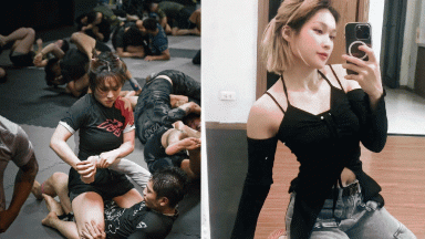 Cô gái MMA ‘hạ đo ván’ thanh niên xăm trổ ở hầm xe là ai?