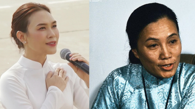 Một khoảnh khắc của Mỹ Tâm tại đại lễ A80 khiến netizen liên tưởng đến Madam Bình thời trẻ