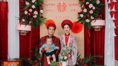 Lễ vu quy đậm chất miền Tây của Hồ Quang Hiếu - Tuệ Như, được fan khen ngợi vì một điều