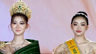 Tân Hoa hậu Miss Grand Vietnam 2025 vừa đăng quang đã gây tranh luận về nhan sắc, Quế Anh cũng bị réo tên