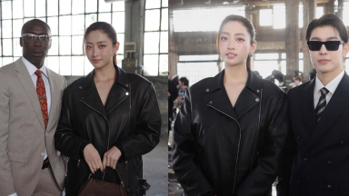 Góp mặt tại Fashion Show ở Ý, Lương Thuỳ Linh nổi bật bên Khaby Lame, Mew Suppasit và Trương Tân Thành.