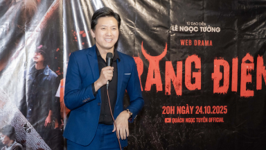 Phản ứng của bà xã kém 16 tuổi khi Quách Ngọc Tuyên chi tiền tỷ làm phim “Trăng Điên”