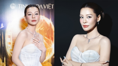 Nữ thần Vpop đẹp “át vía” cả dàn thí sinh Hoa hậu Việt Nam chiếm spotlight khi đeo trang sức kim cương