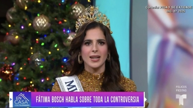 Tân Hoa hậu Hoàn vũ thẳng thừng bỏ về khi bị nhắc ồn ào đăng quang