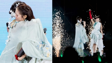 Phương Mỹ Chi cùng Khả Lâu tái hiện Túy Âm tại fan meeting