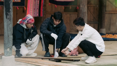 'Idol' mèo Lướng được dàn cast 'Gia Đình Haha' xây nhà mới