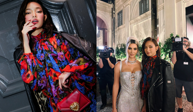 Châu Bùi cá tính trên hàng ghế đầu show Dolce & Gabbana, chụp ảnh thân thiết cùng Kim Kardashian
