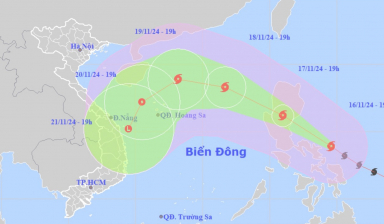 Siêu bão Man-yi giật trên cấp 17, thời điểm nào sẽ đi vào biển Đông?