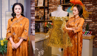 “Đoá hồng thép làng mốt” Thanh Hương Bùi tái hiện BST Manifeste trên sóng VTV