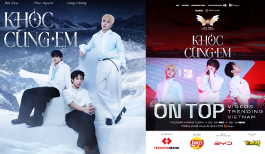 “Khóc cùng em” của bộ ba Tân Binh Toàn Năng dẫn đầu thảo luận 24 giờ, thẳng tiến Top trending Videos Việt Nam