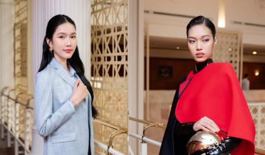  Á hậu Phương Anh gây chú ý khi hóa quý cô công sở, đảm nhận vai trò MC