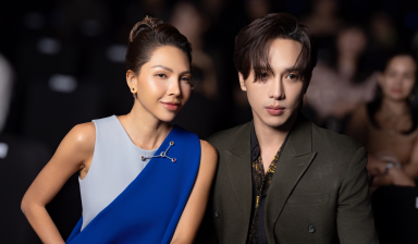 Siêu mẫu Minh Triệu, diễn viên Thuận Nguyễn tham dự Pierre Cardin Fashion Show 2025 tại Việt Nam
