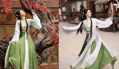 Địch Lệ Nhiệt Ba quay lại đường đua, khoe vẻ đẹp trong trẻo