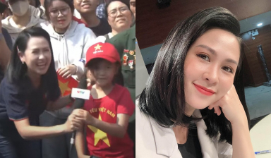 Chân dung BTV có pha xử lý tinh tế trong buổi diễu binh: Đoạt giải nhất cuộc thi nhan sắc, từng dẫn Thời sự 19h