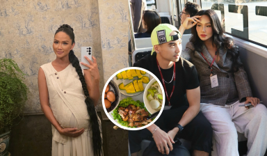 H’Hen Niê phải bỏ hẳn một món khoái khẩu khi mang thai, được khen 'bầu tam cá 3' mà vẫn gọn