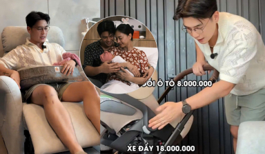 Vợ chồng Ngô Thanh Vân chi 100 triệu sắm đồ đón công chúa đầu lòng dân mạng chê vô dụng, chật nhà
