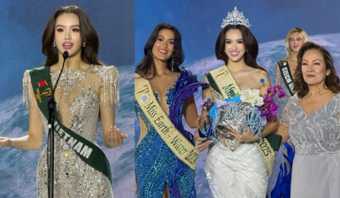 Đại diện Việt Nam Trịnh Mỹ Anh lập thành tích ấn tượng tại đấu trường Miss Earth 2025