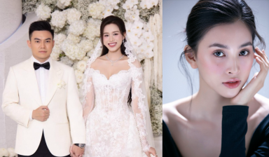 Hoa hậu Tiểu Vy bất ngờ vắng mặt đám cưới Đỗ Thị Hà, thực hư tin đồn “rạn nứt” tình bạn