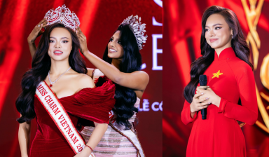 Mai Ngô chính thức nhận sash đại diện Việt Nam, sẵn sàng chinh phục Miss Charm 2025