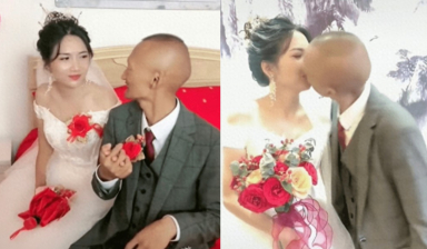 Chú rể sở hữu ngoại hình “lạ mắt” cưới được vợ xinh như hoa hậu, netizen thắc mắc cua bằng cách nào?