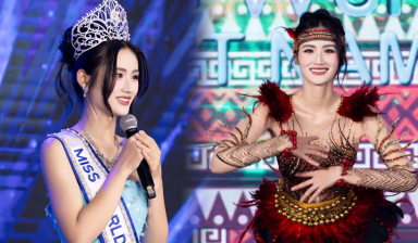 Hoa hậu Ý Nhi khởi động hành trình dự thi Miss World tại Ấn Độ