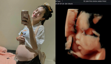 Diễn viên Quỳnh Lương kiệt sức ở tháng thứ 8 thai kỳ lần 2: Đau đớn toàn thân, khó khăn di chuyển