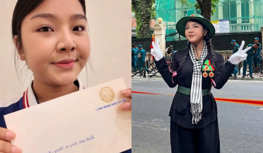 Đồng chí Đồng An Thư dùng toàn bộ tiền hỗ trợ sau A80 để quyên góp cho Bệnh viện Nhi đồng 2