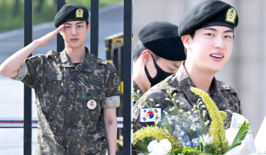 Jin (BTS) chính thức xuất ngũ
