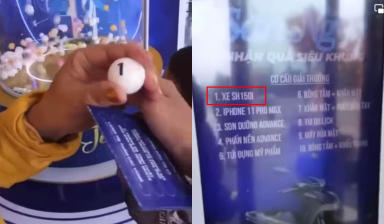 Người phụ nữ bốc thăm trúng số 1 được xe SH, nhân viên lại bảo đây là số 7: Cái kết ai cũng bật ngửa!