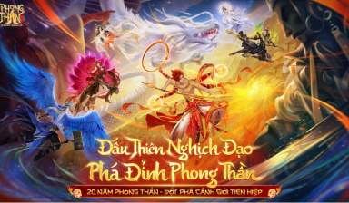 Phong Thần VNG ra mắt 04.06 – Đại sứ SOOBIN, Tiến Linh, Jun Vũ cùng triệu game thủ hết mình trong siêu phẩm chiến đấu