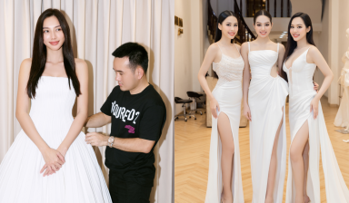 Hoa hậu Thùy Tiên, Mai Phương, Thanh Thủy cùng dàn mỹ nhân đọ sắc trong show của NTK Lê Thanh Hòa