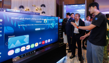 Samsung ra mắt thế hệ TV AI 2025: Mở ra kỷ nguyên điều khiển TV không chạm giá chạm mốc gần nửa tỷ