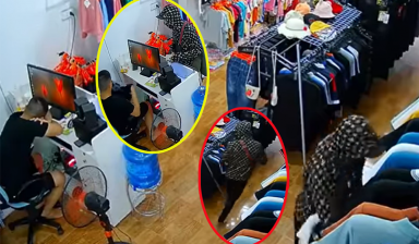 Cười ra nước mắt với tên trộm lộng hành khi chủ shop sơ hở, cái kết “đen thôi đỏ quên đi” khiến CĐM hả hê