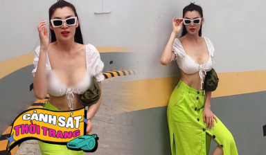 Để lộ đôi 'gò bồng sập sệ', fan khuyên Trân Đài nên đi làm lại ngực trước khi sang Thái Lan