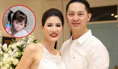 Trang Trần và ông xã dự định mua đất tặng quà sinh nhật con gái
