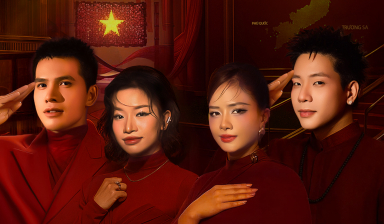 Quốc Thiên cùng 3 giọng ca vocalist đầy nội lực trong MV kết hợp AI 'Kiếp sau vẫn là người Việt Nam”